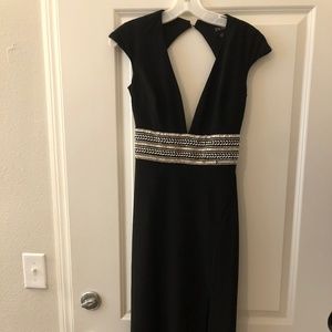 Black Formal Evening Gown Sz 2